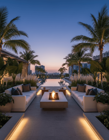 Sala ao ar livre - espaços externos -Allan Esteves Paisagista